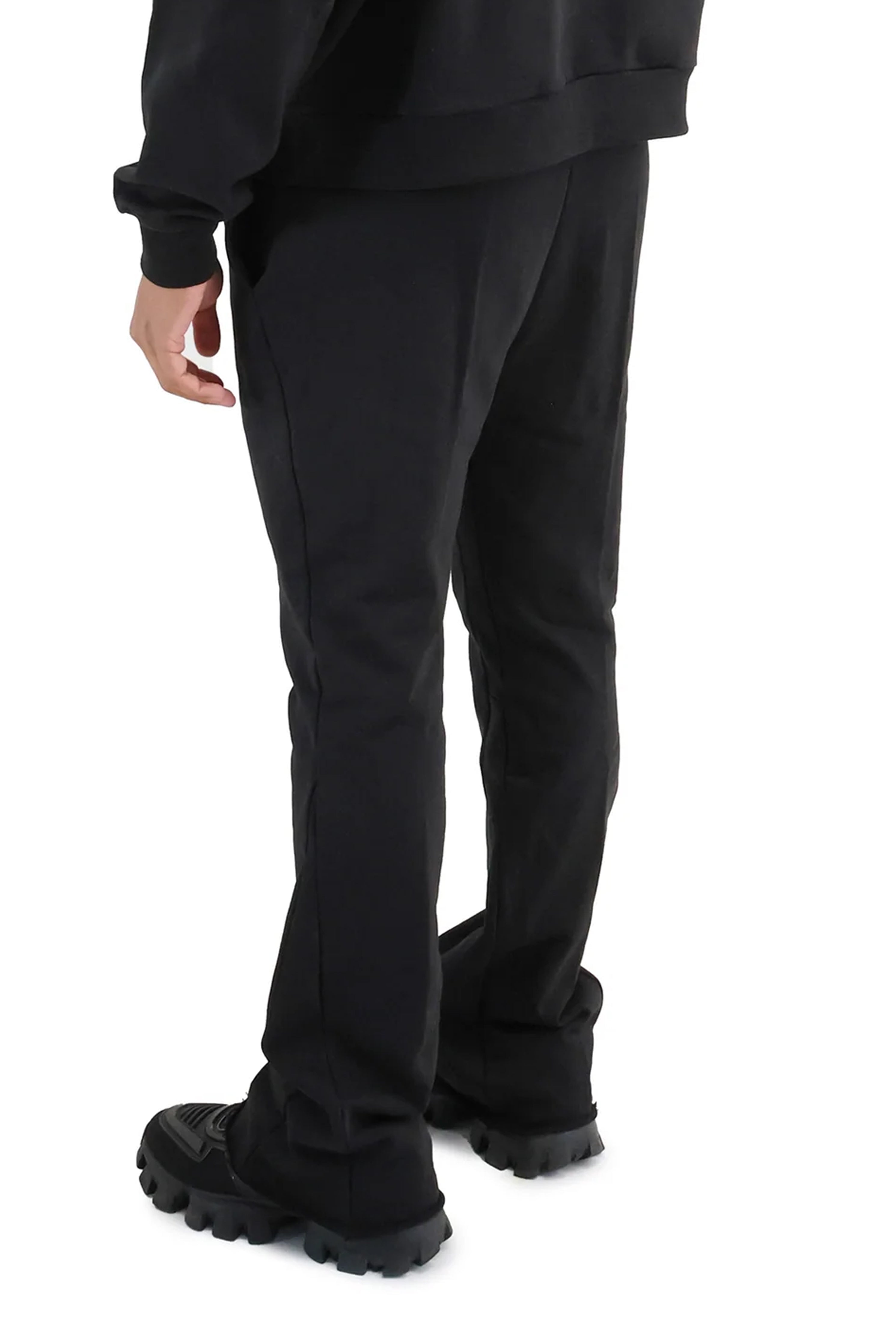 Oversized_Flared_Joggers_420GSM_black_back